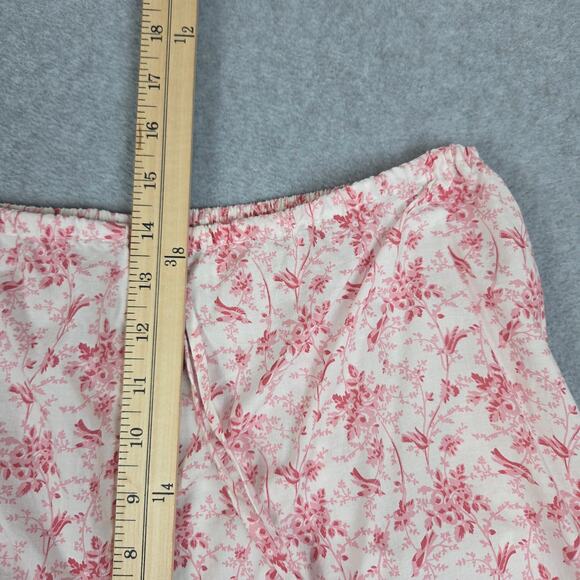 Laura Ashley Medium Sleeveless Floral 2 piece Pajama Set - Picture 14 of 16